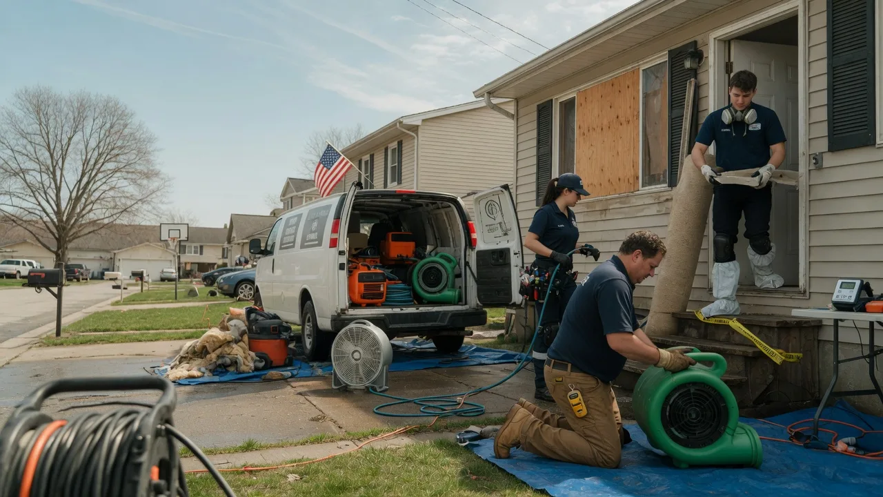 Water Damage Restoration in Oldtown, MD near me